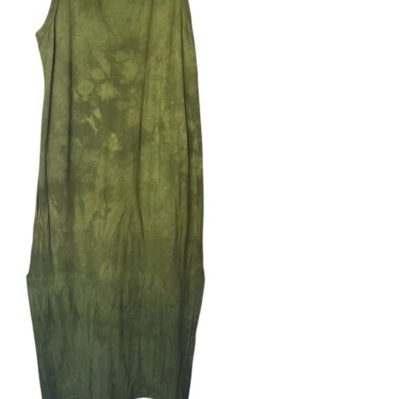 The Mountain Size XL Tank Dress Maxi Celtic Tree Of Life Forest Green - Picture 5 of 6